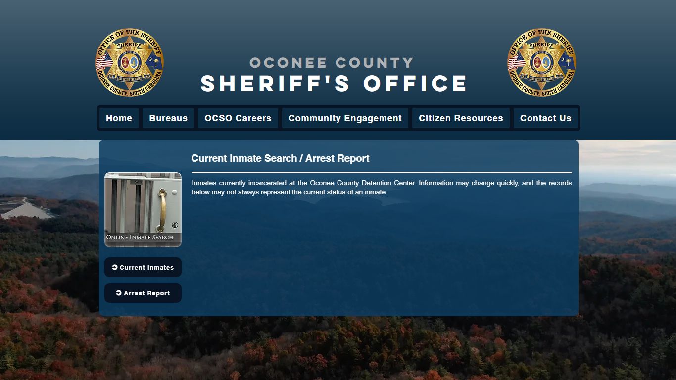 Inmate Search & Arrest Report - oconeelaw